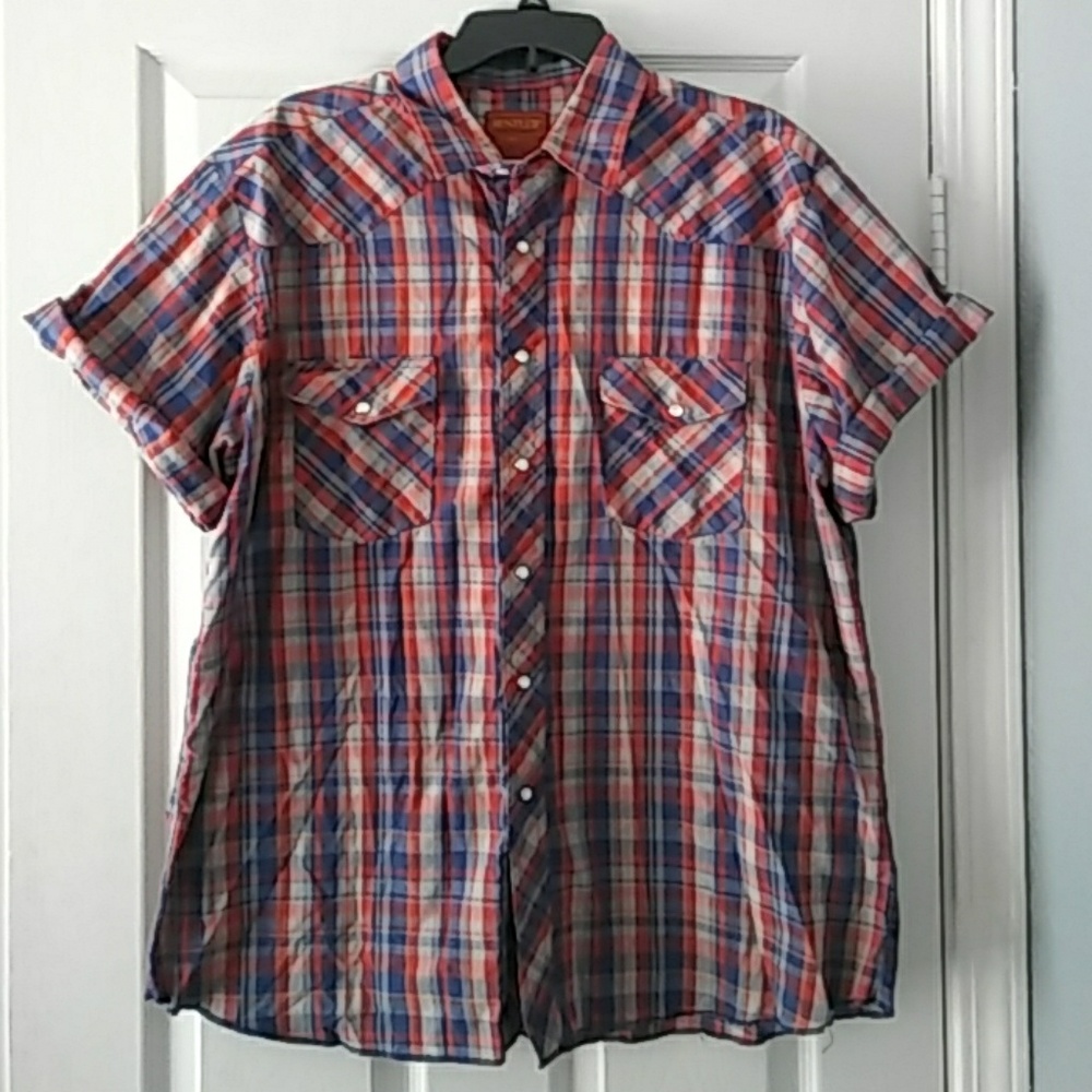 Vintage Rustler Pearl Snap Shirt